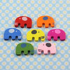 Wooden Beads, Fashion DIY-accessories for Bracelet/Necklace Mixed color Animal 30x22mm, Sold by bag