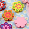 Wooden Beads, Fashion DIY-accessories for Bracelet/Necklace Mixed Colors Flower 21x21mm, Sold by bag