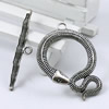 Clasps. Fashion Zinc Alloy jewelry findings. Loop:50x36mm. Bar:51x10mm. Sold by KG