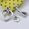 Clasps. Fashion Zinc Alloy jewelry findings.   Loop:15x20mm. Bar:23x9mm. Sold by KG