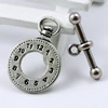 Clasps. Fashion Zinc Alloy jewelry findings. Loop:33mm. Bar:29mm. Sold by KG
