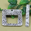 Clasps. Fashion Zinc Alloy jewelry findings. Loop:33mm. Bar:29mm. Sold by KG
