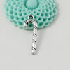 Pendant. Fashion Zinc Alloy jewelry findings. 26x9mm. Sold by KG
