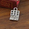 Pendant. Fashion Zinc Alloy jewelry findings.  15x10mm. Sold by KG