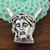 Pendant. Fashion Zinc Alloy jewelry findings. Head 24x21mm. Sold by KG