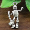 Pendant. Fashion Zinc Alloy jewelry findings. People 26x15mm. Sold by KG
