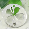 Connector. Fashion Zinc Alloy Jewelry Findings. Oval 22x22mm. Sold by KG  
