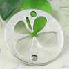 Connector. Fashion Zinc Alloy Jewelry Findings. Oval 22x22mm. Sold by KG  