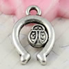 Pendant. Fashion Zinc Alloy jewelry findings. Animal 17x11mm. Sold by KG
