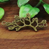 Connector. Fashion Zinc Alloy Jewelry Findings. Leaf 38x16mm. Sold by KG  
