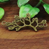 Connector. Fashion Zinc Alloy Jewelry Findings. Leaf 38x16mm. Sold by KG  