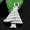 Pendant. Fashion Zinc Alloy jewelry findings. Tree 19x13mm. Sold by KG
