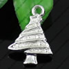 Pendant. Fashion Zinc Alloy jewelry findings. Tree 19x13mm. Sold by KG