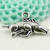 Pendant. Fashion Zinc Alloy jewelry findings. Animal 22x12mm. Sold by KG
