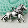Pendant. Fashion Zinc Alloy jewelry findings. Animal 16x26mm. Sold by KG
