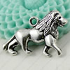 Pendant. Fashion Zinc Alloy jewelry findings. Animal 16x26mm. Sold by KG