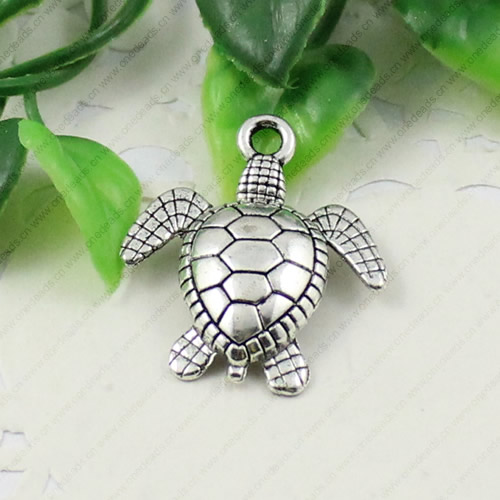 Pendant. Fashion Zinc Alloy jewelry findings. Animal 29x25mm. Sold by KGv 