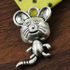 Pendant. Fashion Zinc Alloy jewelry findings. Animal 21x15mm. Sold by KG
 