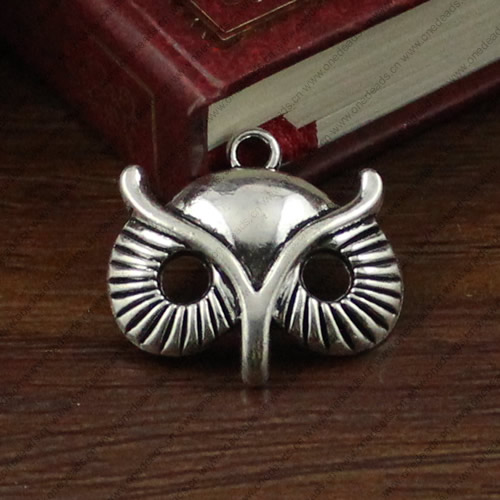 Pendant. Fashion Zinc Alloy jewelry findings. Head 20x21mm. Sold by KG