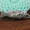Pendant. Fashion Zinc Alloy jewelry findings. Animal 28x10mm. Sold by KG

