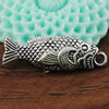 Pendant. Fashion Zinc Alloy jewelry findings. Animal 28x10mm. Sold by KG