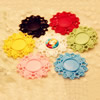 Resin Cabochon Settings, Mixed color, Fashion Jewelry findings,53mm Inner dia:25mm, Sold by PC
