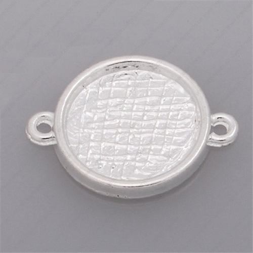 Zinc Alloy Cameo/Glass/Cabochon Frame bezel Settings, Fashion for DIY Bracelet Jewelry findings,Inner Dia:14mm Sold by PC 