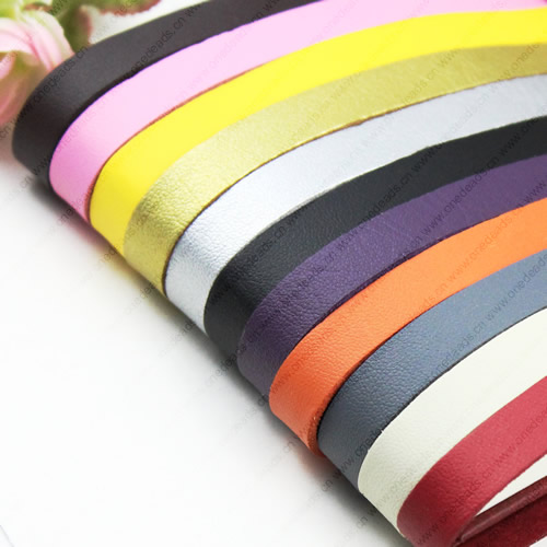 10mm Fashion Flat Korea Velvet Cord, Leather String for necklace DIY Jewelry Making Accessories 2x10mm,Length:100cm.Sold By PC