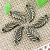 Pendant. Fashion Zinc Alloy jewelry findings. Leaf 18x8mm. Sold by KG