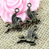 Pendant. Fashion Zinc Alloy jewelry findings. Animal 16x22mm. Sold by KG
