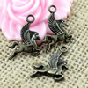 Pendant. Fashion Zinc Alloy jewelry findings. Animal 16x22mm. Sold by KG