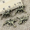 Pendant. Fashion Zinc Alloy jewelry findings. Animal 15x23mm. Sold by KG
