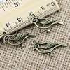 Pendant. Fashion Zinc Alloy jewelry findings. Animal 26x14mm. Sold by KG