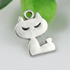 Pendant/Charm. Fashion Zinc Alloy Jewelry Findings. Lead-free. Animal 16x12mm. Sold by KG