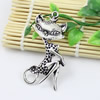 Pendant/Charm, Fashion Zinc Alloy Jewelry Findings, Lead-free, Animal 72x40mm, Sold by KG