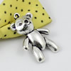 Pendant/Charm. Fashion Zinc Alloy Jewelry Findings. Lead-free. 38x24mm. Sold by KG
