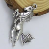 Pendant/Charm. Fashion Zinc Alloy Jewelry Findings. Lead-free. Animal 50x43mm Sold by KG