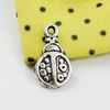Pendant/Charm. Fashion Zinc Alloy Jewelry Findings. Lead-free. 15x9mm. Sold by KG