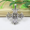 Pendant/charm. Fashion Jewelry Findings. Leas-free. Cross 52x43mm. Sold by KG