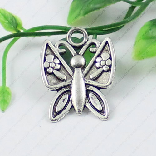 Pendant/Charm. Fashion Zinc Alloy Jewelry Findings. Lead-free. Animal 34x26mm Sold by KG
