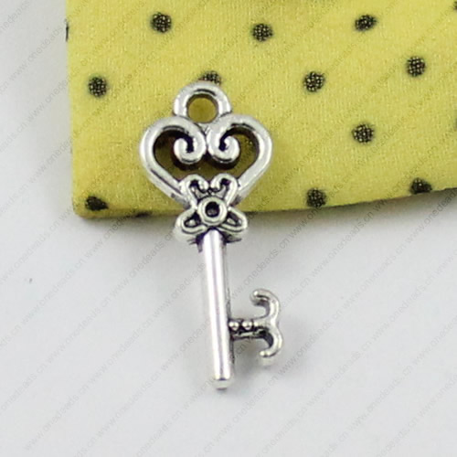 Pendant/Charm. Fashion Zinc Alloy Jewelry Findings. Lead-free. 21x9mm. Sold by KG