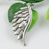Pendant/Charm. Fashion Zinc Alloy Jewelry Findings. Lead-free. wings 31x14mm.Sold by KG