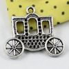 Pendant/Charm, Fashion Zinc Alloy Jewelry Findings, Lead-free, Carriage 30x27mm, Sold by KG