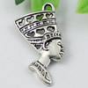 Pendant/Charm, Fashion Zinc Alloy Jewelry Findings, Lead-free, Head 39x22mm, Sold by KG