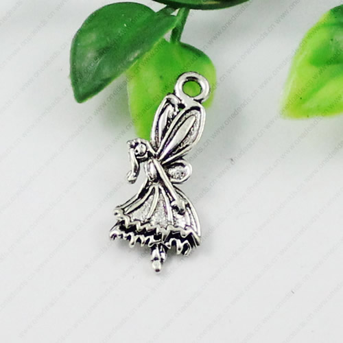 Pendant/Charm. Fashion Zinc Alloy Jewelry Findings. Lead-free. 29x13mm Sold by KG