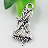 Pendant/Charm. Fashion Zinc Alloy Jewelry Findings. Lead-free. 29x13mm
 Sold by KG