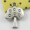 Pendant/Charm, Fashion Zinc Alloy Jewelry Findings, Lead-free, Tree 20x15mm, Sold by KG