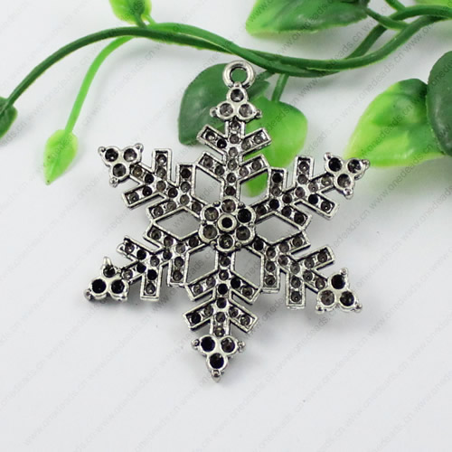 Pendant/Charm. Fashion Zinc Alloy Jewelry Findings. Lead-free. 56x40mm. Sold by KG