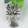 Pendant/Charm. Fashion Zinc Alloy Jewelry Findings. Lead-free. 26x14mm. Sold by KG