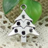 Pendant/Charm. Fashion Zinc Alloy Jewelry Findings. Lead-free. Tree 23x17mm Sold by KG